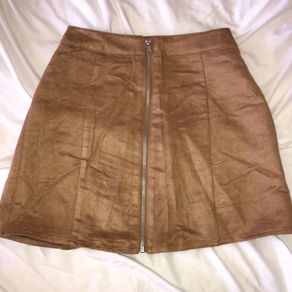 Tan skirt